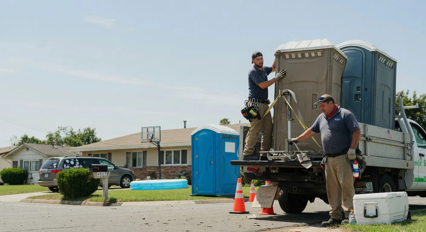 Porta Potty Rental in Ransom Canyon, TX near me