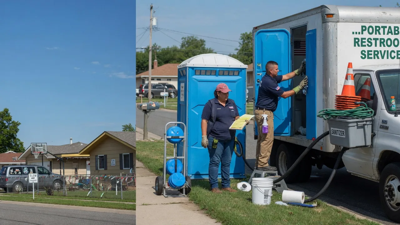 Porta Potty Rental in Ransom Canyon, TX near me
